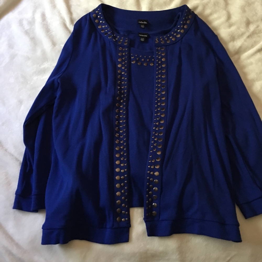 Cardigan and tank set